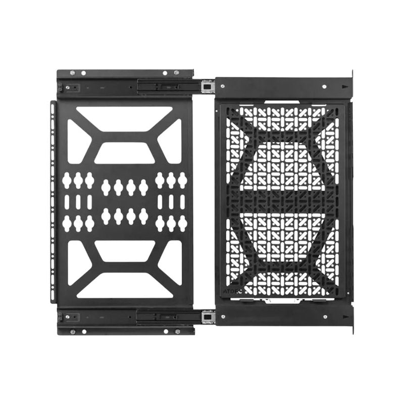 Media Storage Sliding Panels